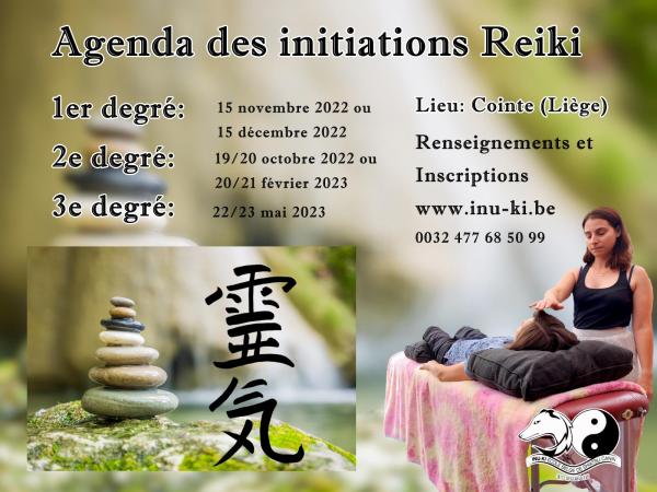 Initiation reiki agenda